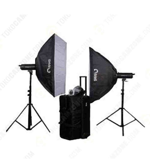Paket Studio Rams H-60 with Softbox and Stand